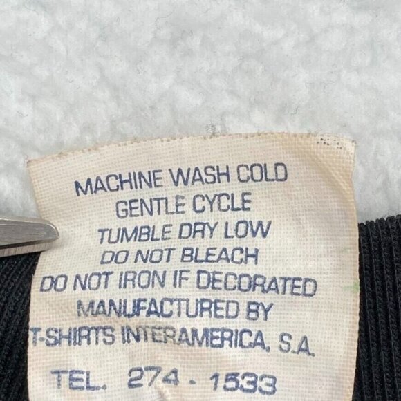 Vintage Green Clover Bushmasters T Shirt Size XL Black Single Stitch Hem Sleeve - Picture 7 of 10